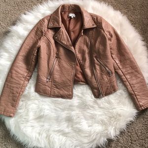 Charlotte Russe leather jacket